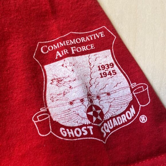 USMC Devil Dogs Ghost Squadron Mitchell‎ B-25 Air Force Shirt sz L - Picture 5 of 12